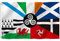 Anley Fly Breeze 3x5 Fuß Celtic Nations Flagge - Lebendige Farbe und UV-beständig - Canvas Header und doppelt genäht - Celtic Nations Flags Polyester mit Messingösen 3 x 5 Ft