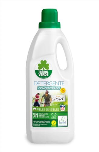 Trebol Verde Detergente Concentrado Sport (30 Lavados) 1500 ml