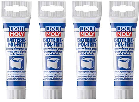 ILODA 4X Original Liqui Moly 50g Batterie-Pol-Fett Battery Pole Fat Spezialfett 3140