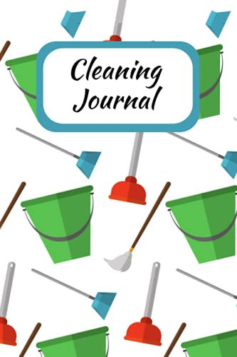 cleaning journal: household cleaning planner and cleaning logbook