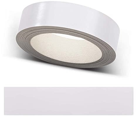 ben+camilla.com Kantenumleimer zum Aufbügeln | Glanzweiß 22 mm x 10 m Rolle glatt glänzend | Premium Qualität für professionelle Ergebnisse | Kantenschutz