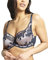 Panache 7255A Clara Full Cup Bra - 7255A Navy/Pearl