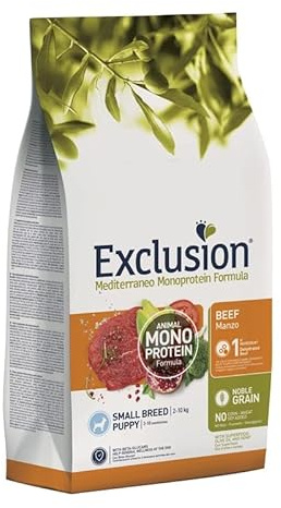 Exclusion Mediterraneo Noble Grain Puppy Rind small 7 kg