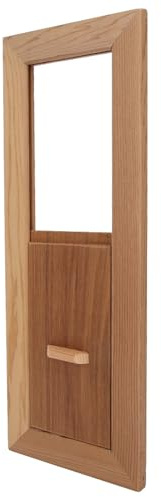 Qiilu Luft Entlüftung Gitter, Dampf Raum Sauna Raum Luft Entlüftung Panel Luft Entlüftung Kühlergrill Sauna Zubehör