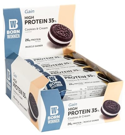 BW Gain protein bar Cookies and cream 75g