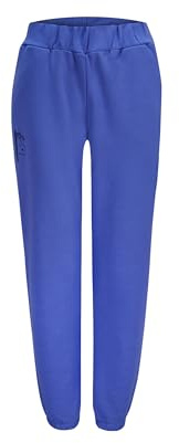 ONOMATO! Peanuts Damen Jogginghose Snoopy Baumwolle Sweathose mit Elastischem Bund, Bequeme Loungehose für Frauen, Lila, Offizielles Lizenzprodukt
