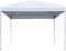 HENGMEI Pavillon 3x3m, Partyzelt Wasserdicht Stabil Winterfest, Metall Faltpavillon Gartenpavillon Pergola für Party, Marktstand, Garten, Weiß