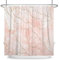 ASDCXZ Tenda da doccia in marmo rosa, 180 x 200 cm, moderna, astratta, rosa, bianco, oro, colorato, effetto marmo, texture, lavabile, per bagno, doccia, in poliestere, impermeabile, per vasca da bagno
