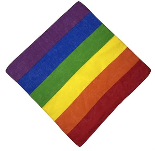 LGBTQ+ Regenbogen-Haarband, Bisexuell, Kopftuch, Turban-Bandana, Monat, Haarband, Lgbtq Zubehör zum Tragen