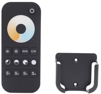 Tuya Zigbee LED Dimmer Switch 12V 24V DC 2CH 10A Smart Wifi 2.4G RF Remote Multi-Cloud Controllo vocale Push Dimming Controller CCT WZ1(Color:RT2 (CCT) Only)