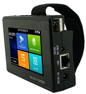 CCTV Monitor Tester, IPC-1800ADH Plus CCTV TESTER With Test Ip Camera Built In, Create Hotspot, Cctv Tester, CCTV Monitor