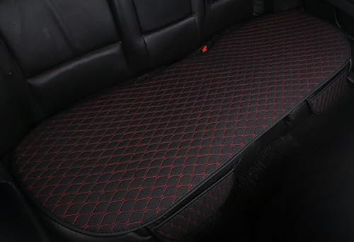 gongxini Für VW Golf Polo 5 6 7 8 GTE GTI GTD Clubsport,Sitzkissen Auto Rückbank Unterseite Weich und bequem Sitzauflage Auto Hinten,F/Black and White