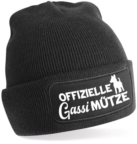 Generisch One Size Beanie, Mütze mit Spruch: Offizielle Gassi Mütze