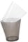 NOLITOY 2 Pcs Clear Measuring Cups Large Capacity Plastic Beakers for Accurate Measurements Kitchen Home Grey White Lightweight Stackable Design Easy to Clean