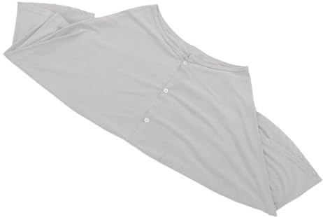 BESTonZON Breastfeeding Cover Nursing Cape Full Privacy Nursing Poncho Breathable with UV Sun Protection for Moms Portable Feeding Shawl and Seat Canopy