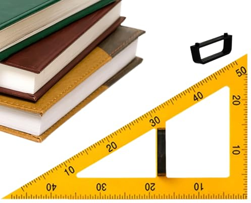 Whiteboard-Winkelmesser für Lehrer | Dreieckslineal, großes pädagogisches Lineal für Lehrer | für Klassenzimmer, Mathekurse, Architekten, Ingenieure, Zeichner, Kreidetafeln