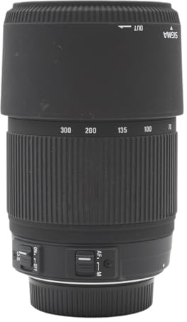 Sigma - Objetivo estabilizador 70-300 mm f/4,0-5,6 DG OS (Rosca para Filtro de 62 mm) para Nikon