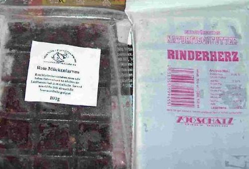 100 Tafeln gefrostete Wasserflöhe a' 100g, Futter