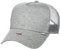 Djinns Herren HFT Cut&sew Heather_SML Trucker-Kappe, Grau meliert (Light Grey), 54-61