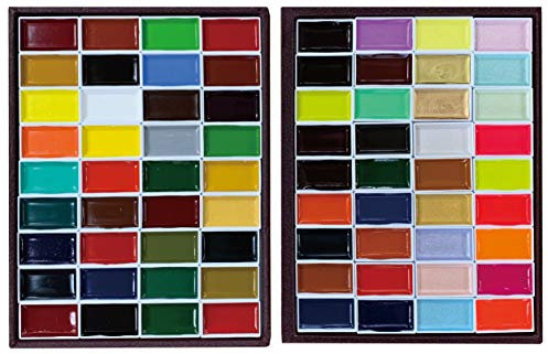 peinture japonaise Auspicious pour la peinture Sumikaoirodori liaison 72 Iro luxe