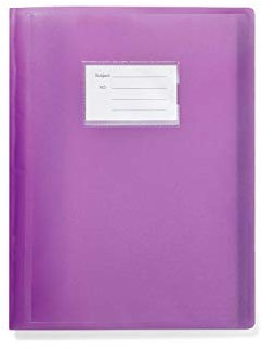 Display Book - Premium Quality 104 Pockets A4 Display Book Folder 208 Sides Flexi Cover Presentation Folder by Arpan (Purple - Pack of 1)