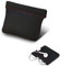 Yosoo 2PCS Computer Auricolari Sacchetto Trasporto Protezione in pelle PU Custodia Borsa Auricolare Accessori