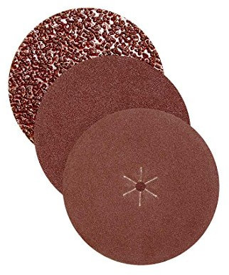 RETOL disques abrasifs, 150 mm, G36, p. ponceuses bordureuses, corindon normal (Lot de 25)