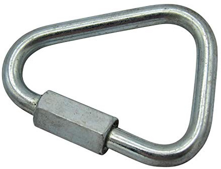 3.5MM Stainless Steel Delta Maillon Quick Link - Webbing Triangle Triangular