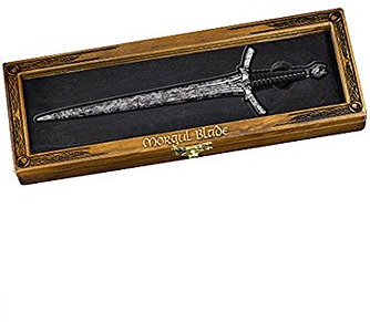 Herr der Ringe - Die Gefährten - Schwert Miniatur Brieföffner - Morgul-Klinge - Messer der Nazgul - 23cm - Schmuckbox