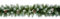 Premier 270cm (9ft) Christmas Garland Decoration Snow Tips White Berries & Cones