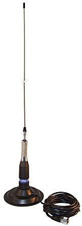 'PNI ML160 Antena CB con imán Incluido, 155 cm Negro