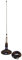 'PNI ML160 Antena CB con imán Incluido, 155 cm Negro
