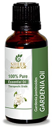 Gardenia Absolute Essential Oil (Gardenia jasminoides)100% Pure Natural Uncut Therapeutic Grade Oil 5ml