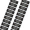 Nametape Express - Black Water Bottle Labels Personalised Dishwasher Proof/Waterproof Nametags/Nametapes by FunnyBone™ Stickers (40 Labels)