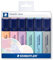 STAEDTLER Textmarker Textsurfer classic, mit großem Tintenspeicher für extra lange Markierleistung, , Etui mit 6 Pastell-Farben, 364 CWP6PA