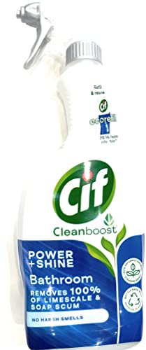 Cif Power and Shine Bathroom Spray 6X 700ml - Pack of 6 (XXL Pack)