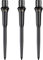 Mission Darts Titan Pro Titan-Dartspitzen, wandelt weiche in Stahlspitze um, glatt, schwarz, 34 mm (X2576)