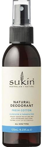 Sukin Natural Deodorant Fresh Cotton 125ML