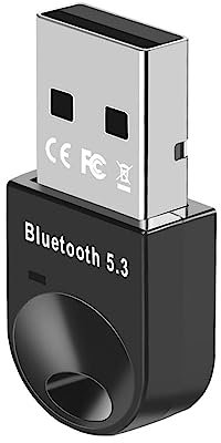 YiYunTE Adaptador Bluetooth 5.3 USB Transmisor Receptor Bluetooth USB Adaptador Bluetooth para Auriculares Altavoz Teclado Bluetooth Adaptador USB para PC Bluetooth USB Dongle Stick Plug Play