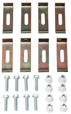ENKI SA015 Undermount Kitchen Sink Fixing Clips Brackets Clamps 8 Pack