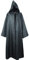 PPPPA Unisex Umhang mit Kapuze Halloween Umhang Erwachsene Cosplay Vampir Kostüm Halloween Kostüm mit Kapuze Mittelalterliche Kapuze Herren Karneval Halloween Weihnachten Uniform Kostüm