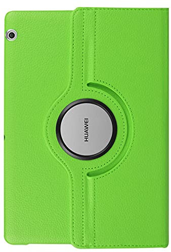 TTYYNN Estuche para tableta360 Funda giratoria para Huawei MediaPad T3 10 AGS-W09 AGS-L09 AGS-L03 9.6 Funda para Tableta para Huawei T3 10, Verde