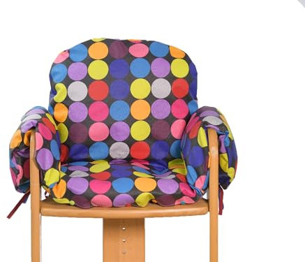 Sitzverkleinerer-Bezug für Herlag/Geuther – Punkte schwarz bunt