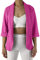 JOPHY & CO. Blazer pour femme avec poches (référence : 5572), fuchsia, XXX-Large
