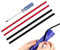 4 Bandes en Peluche Uniquement pour Les Bandes de Brosse à Rouleau à entraînement Direct Dyson Original V8 V10 avec Tournevis