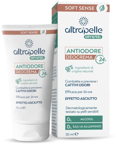Difar Distribuzione Altrapelle Dry & Feel Deocrema Antiodore 24h 50 ml