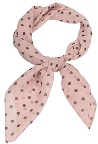 FAIRYGATE Scarves for Women UK Square Chiffon Neck Scarf Style Bandana Tie Women Ladies Scarfs Gifts 50s Sheer Head 50's Costume Retro Fancy Dress Girl Cosplay Party A2818