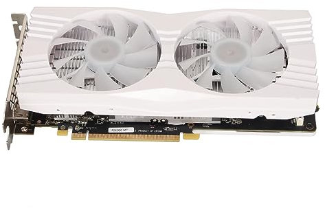 ASHATA pour Carte Graphique de Jeu pour adeon RX 580-8 Go GDDR5, 1750 MHz, PCI Express 3.0 X 16, 256 Bits, 3 X DP, 1 X HDMI, Carte Vidéo de Jeu pour Ordinateur PC