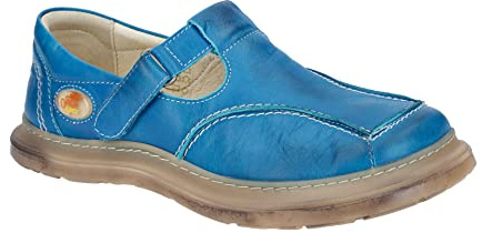 Eject Damenschuhe - Bequeme Slipper - Halbschuhe SONY2 7573.005 Blau, EU 36