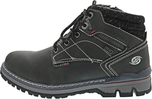 Dockers by Gerli Herren Schnürboots 53TA003 Schwarz 45